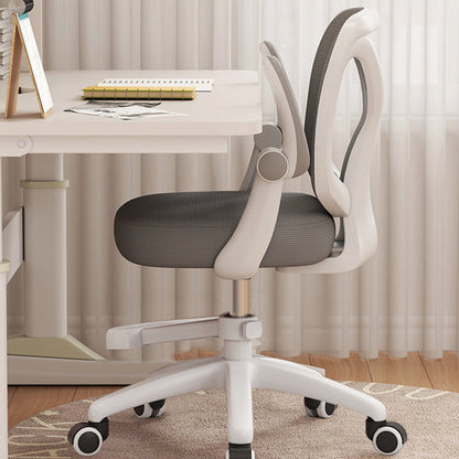 Modern Minimalist Rectangular Y-Shaped Mesh Fabric PP Iron Desk Chair Backrest Armrest For Home Office