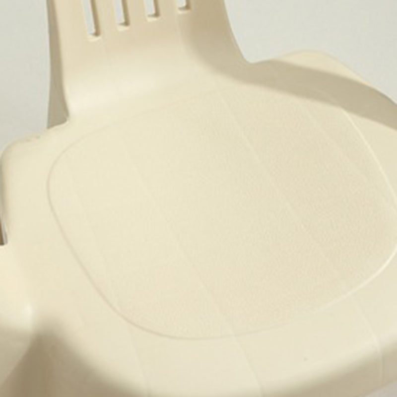 Modern Minimalist Curved Kids PP Stackable Low Stool Backrest Armless For Living Room