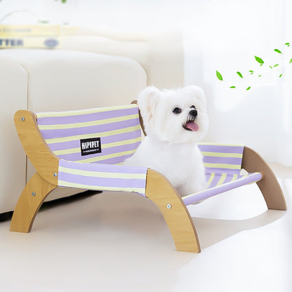 Modern Minimalist Rectangular Medium Density Fiberboard Canvas Dog Cat Bed Backrest Armrest For Bedroom