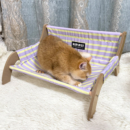 Modern Minimalist Rectangular Medium Density Fiberboard Canvas Dog Cat Bed Backrest Armrest For Bedroom