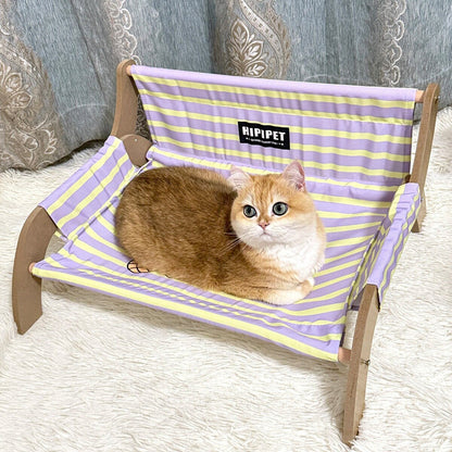 Modern Minimalist Rectangular Medium Density Fiberboard Canvas Dog Cat Bed Backrest Armrest For Bedroom