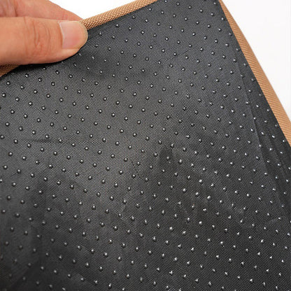 Modern Minimalist Curved Hemispherical Oxford Fabric Bamboo Mat Memory Steel Mesh Fabric Anti-Slip Dotted Fabric Camping Cat Bed For Bedroom