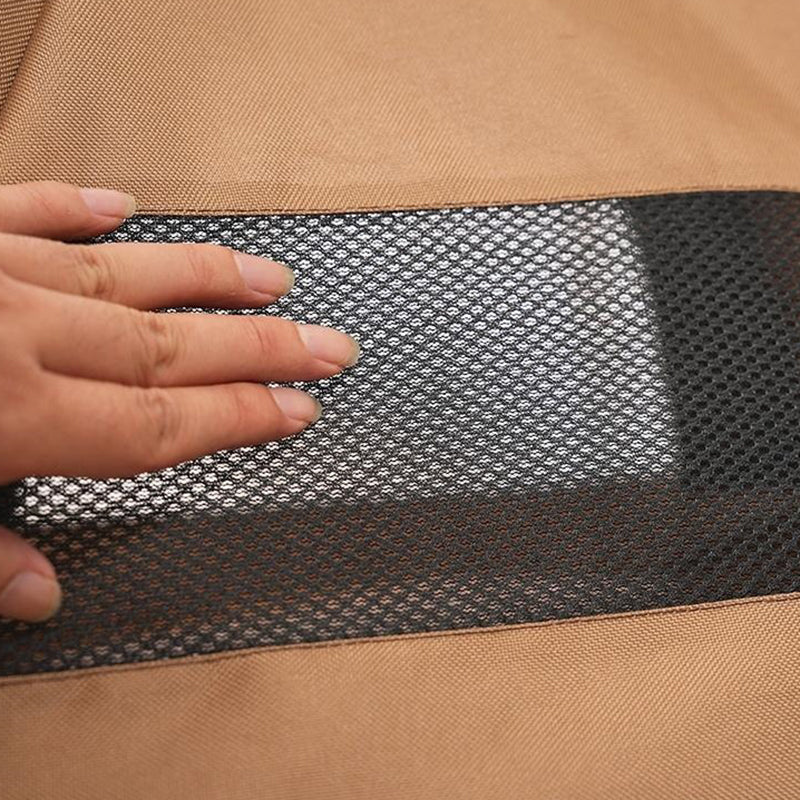 Modern Minimalist Curved Hemispherical Oxford Fabric Bamboo Mat Memory Steel Mesh Fabric Anti-Slip Dotted Fabric Camping Cat Bed For Bedroom