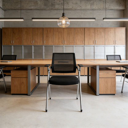 Modern Breathable High-Resilience Foam Mesh Desk Chair - Rectangular Adjustable Armrest Foldable Office Chair For Home Office