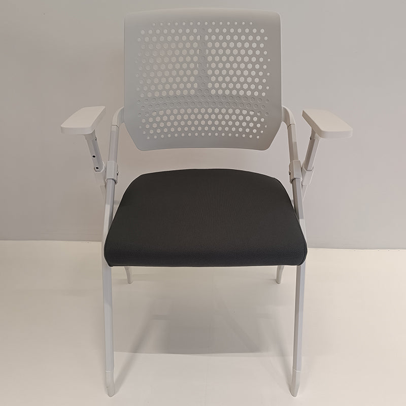 Modern Ergonomic Breathable Mesh Seat High Density Foam Meeting Chair - Rectangular Foldable Training Chair Space Saving Design For Home Office