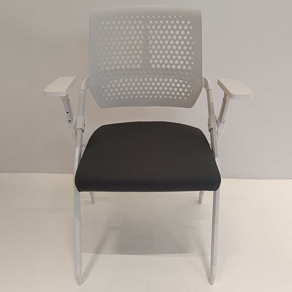 Modern Ergonomic Breathable Mesh Seat High Density Foam Meeting Chair - Rectangular Foldable Training Chair Space Saving Design For Home Office