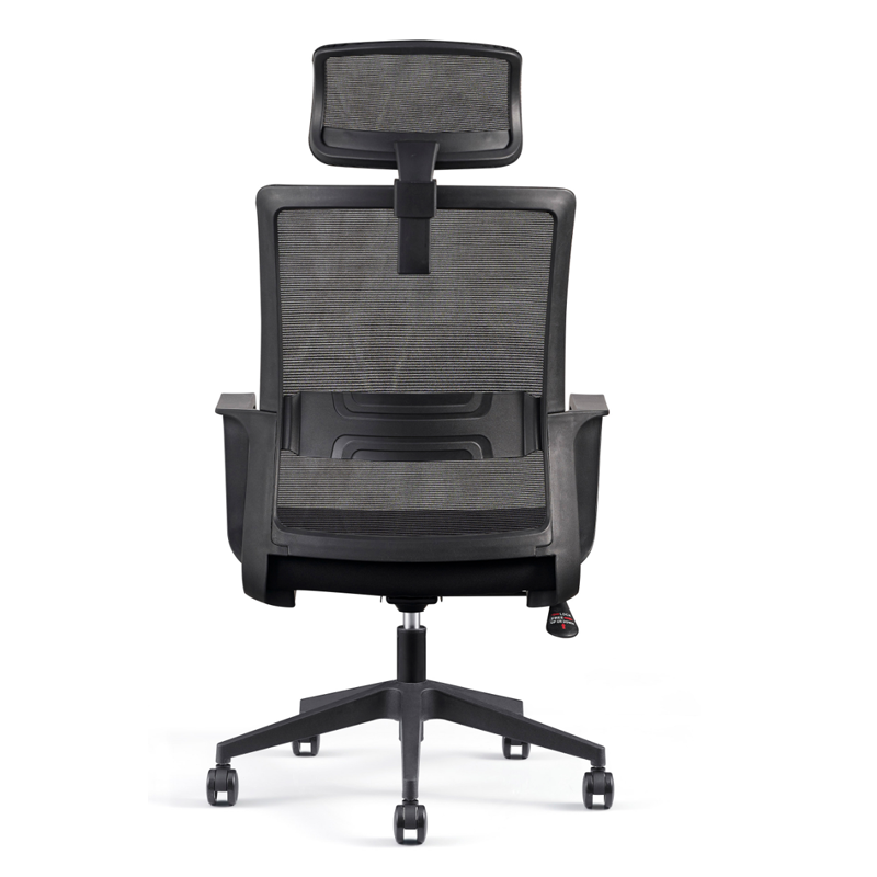 Modern Ergonomic High Back Breathable Mesh Office Chair - Rectangular Adjustable Headrest Desk Chair For Home Office