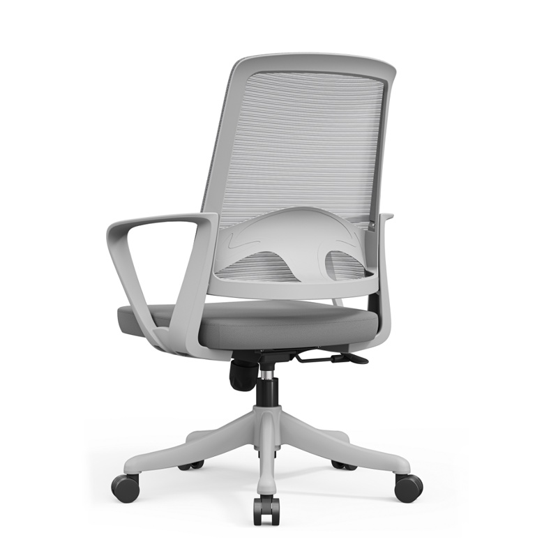 Modern Ergonomic High Density Foam Cushion Breathable Mesh Desk Chair - Rectangular Lumbar Support Mid Back Office Chair For Home Office