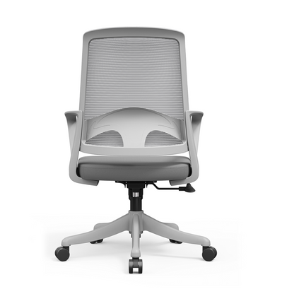 Modern Ergonomic High Density Foam Cushion Breathable Mesh Desk Chair - Rectangular Lumbar Support Mid Back Office Chair For Home Office