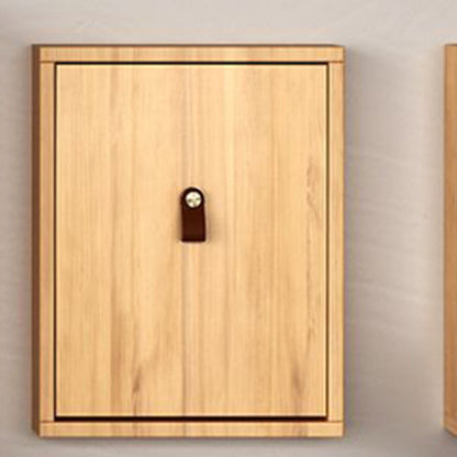 Modern Minimalist Rectangular Wall-Mounted Eco-Board Folding Shoe Bench Armless For Entryways
