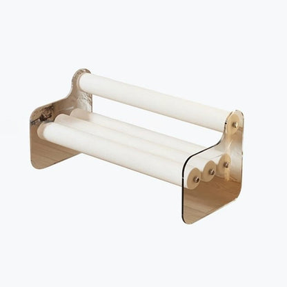 Contemporary Scandinavian Rectangular Acrylic Carbon Steel Velvet Fabric Backrest Shoe Bench For Entryways