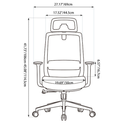 Modern Minimalist Ergonomic Desk Chair - High-Back Breathable Mesh Gaming Chair: Adjustable Headrest And Lumbar Support For Home Office