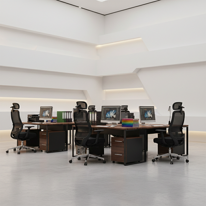 Modern Minimalist Black Executive Office Chair: Ergonomic Design-Swivel Height-Adjustable Gaming Chair For Home Office