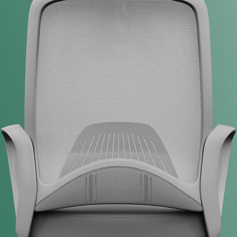 Modern Minimalist Executive Reception Chair: Breathable Mesh Gaming Chair - Ergonomic Swivel Desk Chair For Home Office