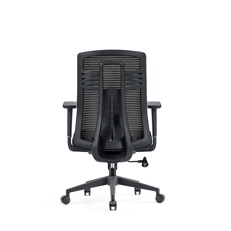 Modern Minimalist Swivel Mesh Desk Chair: Backrest & Armrests - Ergonomic Gaming Chair For Home Office