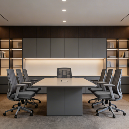 Modern Ergonomic Mid-Back Desk Chair: Breathable Mesh & Lumbar Support - Minimalist Gaming Chair For Home Office