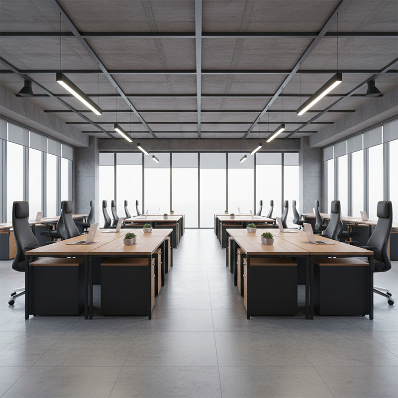 High-End Executive Leather Desk Chair: Modern Minimalist Style - Ergonomic High-Back Office Chair For Home Office