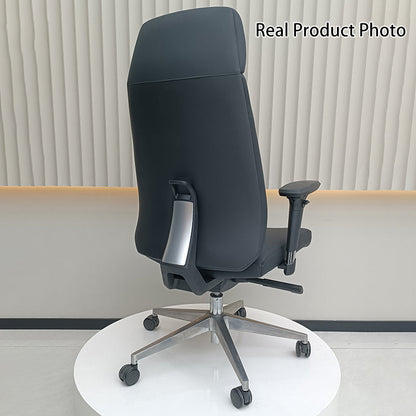 Modern Minimalist High-Back Executive Chair: Ergonomic Office Chair - Height-Adjustable Multifunctional Desk Chair For Home Office