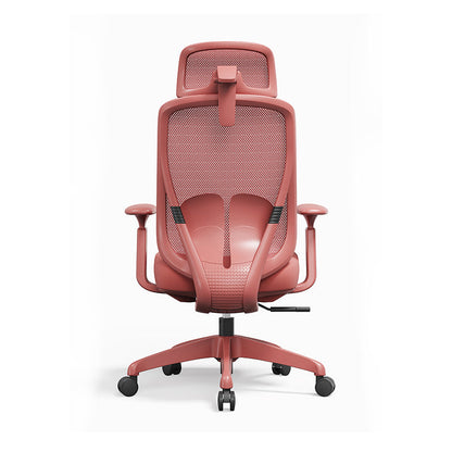 Modern Minimalist Ergonomic Desk Chair: 4D Headrest & Breathable Mesh Fabric - High-Back Gaming Chair For Home Office