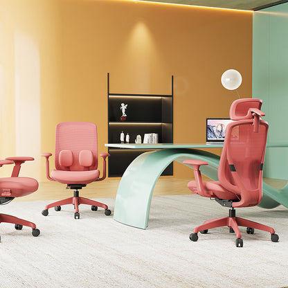 Modern Minimalist High-Back Desk Chair: 4D Headrest & Dynamic Lumbar Support - Ergonomic Gaming Chair For Home Office