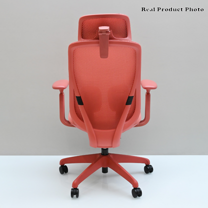 Modern Minimalist High-Back Desk Chair: 4D Headrest & Dynamic Lumbar Support - Ergonomic Gaming Chair For Home Office