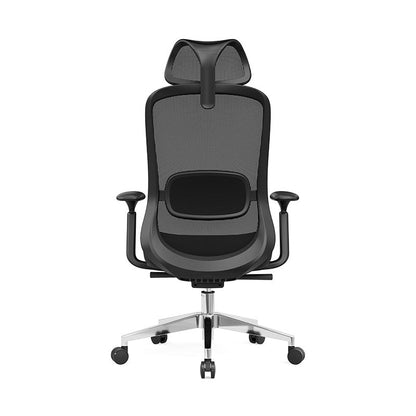 Modern Minimalist Executive High-Back Office Chair: 4D Adjustable Armrests & Headrest - Ergonomic Desk Chair For Home Office