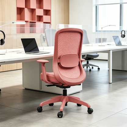 Modern Minimalist Ergonomic Office Chair: Breathable Mesh Height-Adjustable High-Back Desk Chair For Home Office