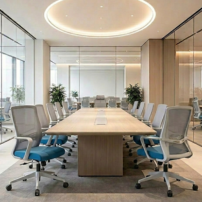 Modern Minimalist Ergonomic Desk Chair: Breathable Mesh & Lumbar Support - Height-Adjustable Office Chair For Home Office