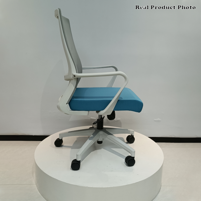 Modern Minimalist Ergonomic Desk Chair: Breathable Mesh & Lumbar Support - Height-Adjustable Office Chair For Home Office