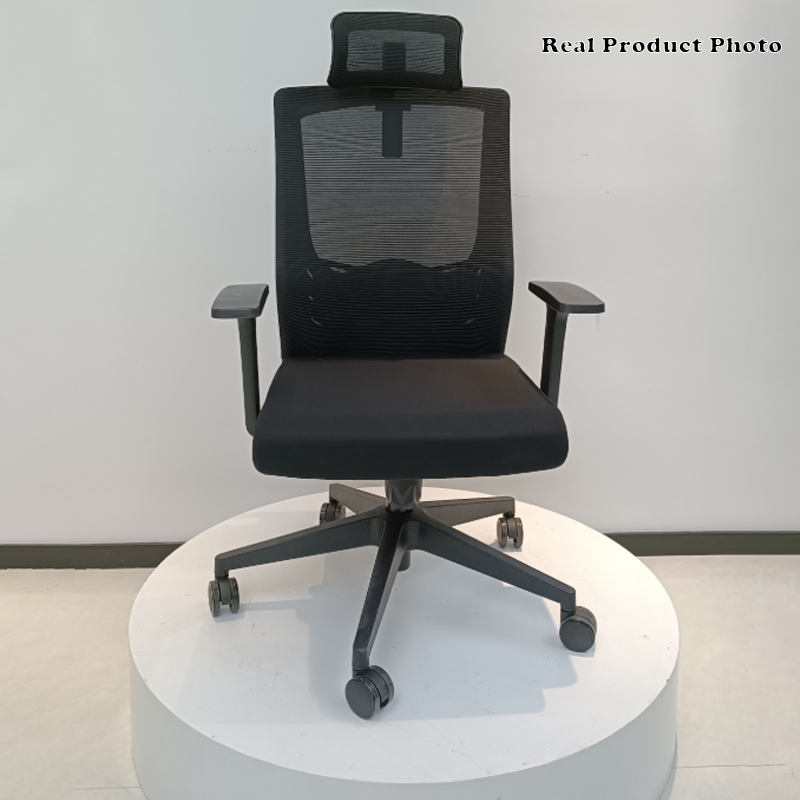 Modern Minimalist High-Back Office Chair: Breathable Mesh - Ergonomic Desk Chair For Home Office