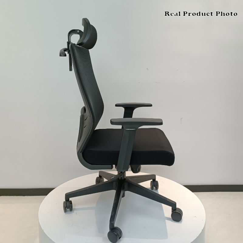 Modern Minimalist High-Back Office Chair: Breathable Mesh - Ergonomic Desk Chair For Home Office