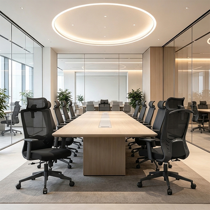 Modern Minimalist High-Back Office Chair: Breathable Mesh - Ergonomic Desk Chair For Home Office