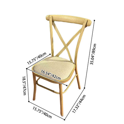 Modern Minimalist Curved PU Leather Wooden Board Sponge Dining Chair Backrest For Dining Room