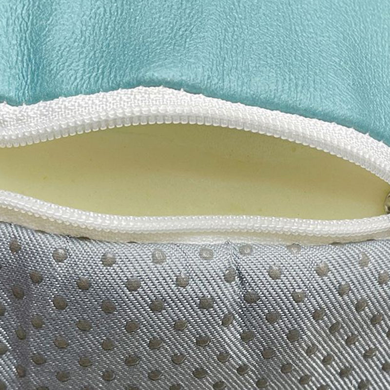 Modern Minimalist Curved Synthetic Fabric Sponge Kids' Accent Chair Backrest Armrest For Living Room
