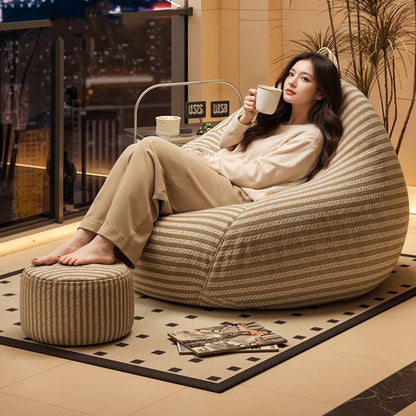 Modern Minimalist Curved Fabric EPS Sofa Backrest For Living Room