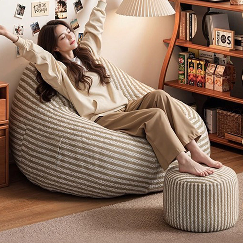Modern Minimalist Curved Fabric EPS Sofa Backrest For Living Room