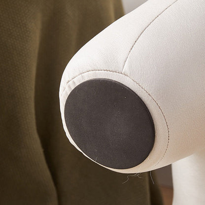 Modern Minimalist Dog-Shaped Synthetic Fabric Cotton Footstool For Living Room