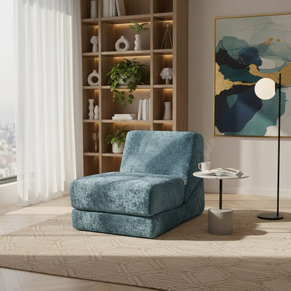 Flexible Space-Saving Compressed Sofa - Nordic Compressible, Frame-Free, 35D High Resilience Sponge For Comfort For Living Room & Bedroom