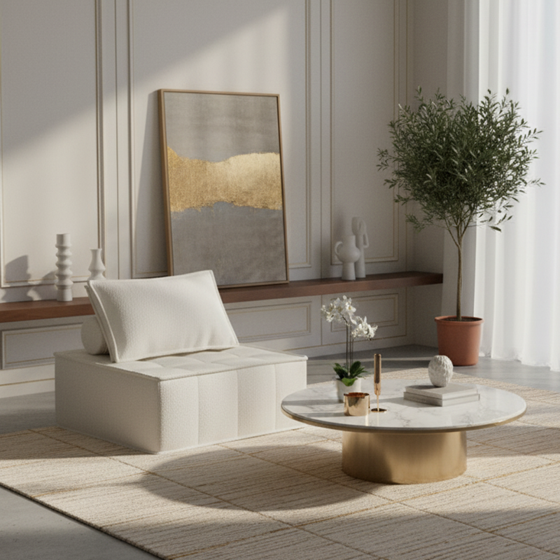 Convenience & Ergonomic Compression Sofa - Nordic Perfect Blend Of Comfort And Functionality For Living Room & Bedroom