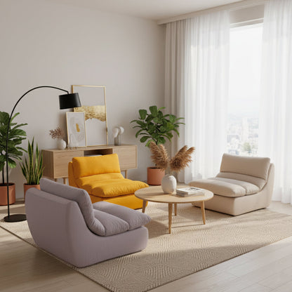 35D Sponge Compressible Sofa - Nordic Perfect Blend Of Comfort, Sustainability, And Convenience For Living Room & Bedroom