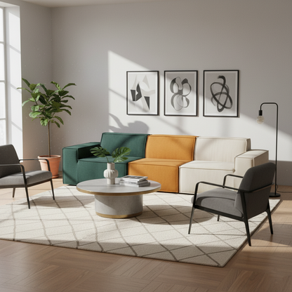 Multi-Functional Compressible Sofa - Nordic Perfect For Small Spaces & Easy Storage For Living Room & Bedroom
