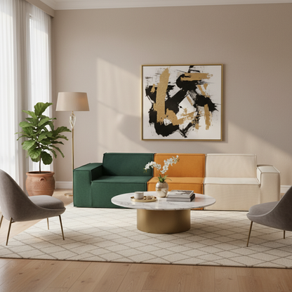Multi-Functional Compressible Sofa - Nordic Perfect For Small Spaces & Easy Storage For Living Room & Bedroom
