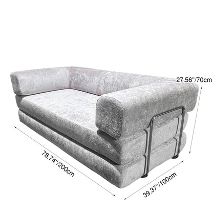 Space-Saving Compression Sofa Bed - Nordic Comfortable, Supportive & No Assembly Required For Living Room & Bedroom