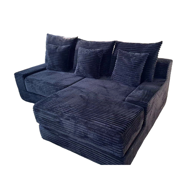 Multifunctional Space-Efficient Compression Sofa - Nordic Ergonomic Design With 35D High-Resilience Sponge