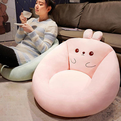 Contemporary Creative Polyester Fiber PP Cotton Round Cartoon Cushion Sofa Backrest Armrest Removable Cushion For Living Room & Bedroom