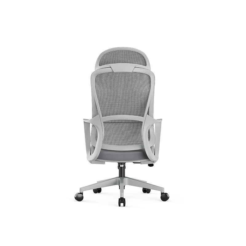 Stylish & Comfortable High Back Desk Chair - Minimalist Breathable Mesh & Premium Lumbar Support For Home Office