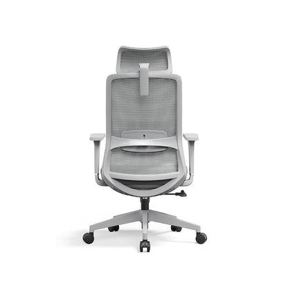 Premium Ergonomic Office Desk Chair - Minimalist High-Back Manager Chair With 2D Headrest & SGS Certified Gas Lift For Home Office