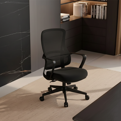 Experience Unmatched Comfort And Durability Desk Chair - Minimalist Mesh Backrest & Comfortable, Durable For Long Hours For Home Office