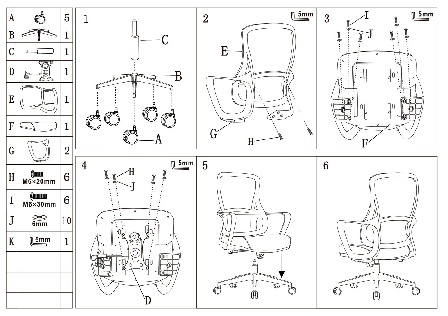 Experience Unmatched Comfort And Durability Desk Chair - Minimalist Mesh Backrest & Comfortable, Durable For Long Hours For Home Office