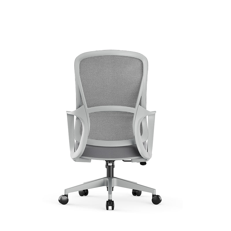High-Quality Ergonomic Breathable Mesh Desk Chair - Minimalist Comfortable & Durable Office Chair With Lumbar Support & Silent Casters For Home Office
